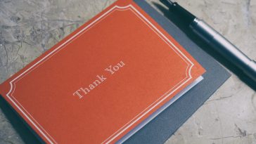 An invitation acceptance thank you letter