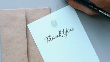 Thank You Letter