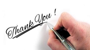 Thank You Letters